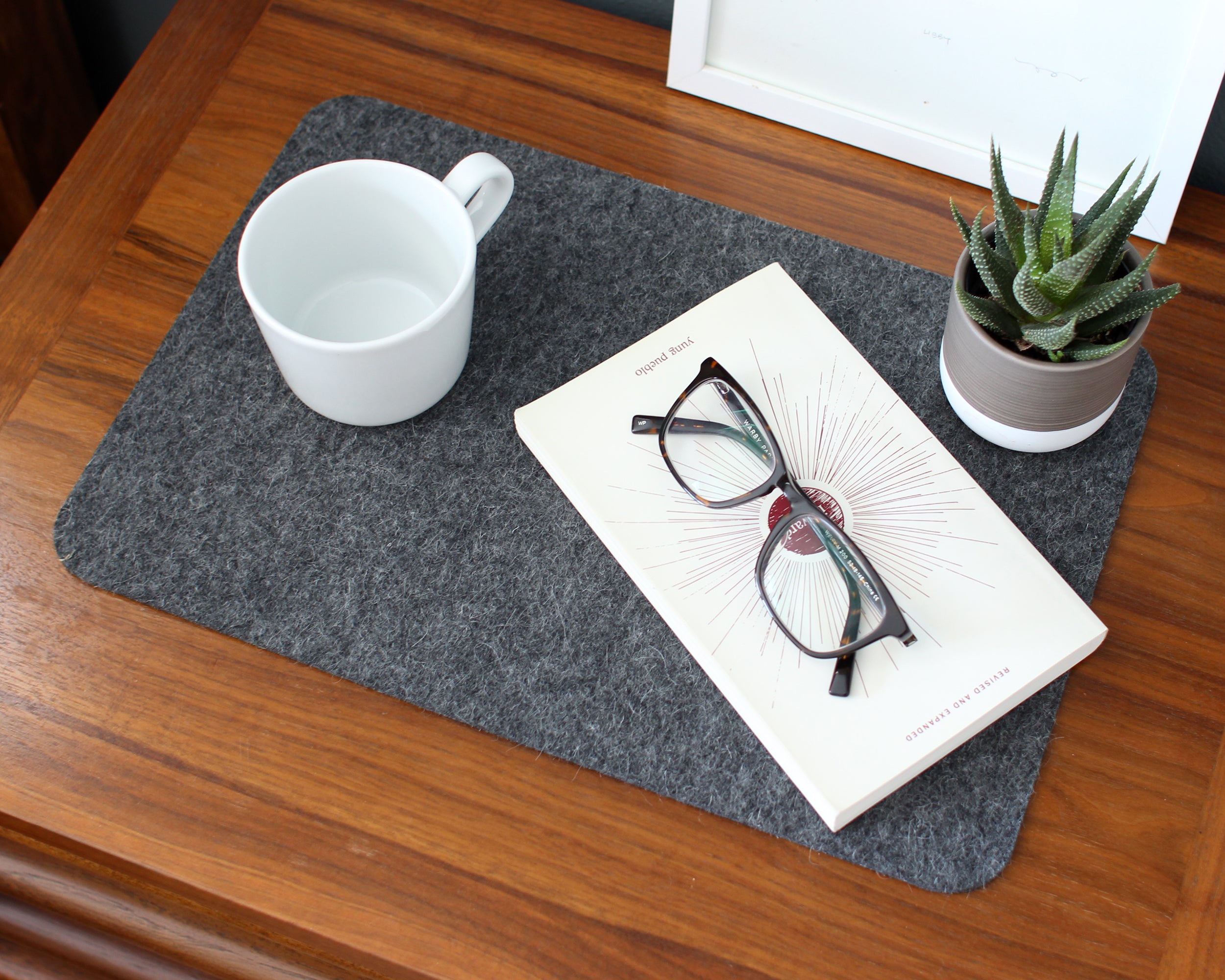 small felt desk mat