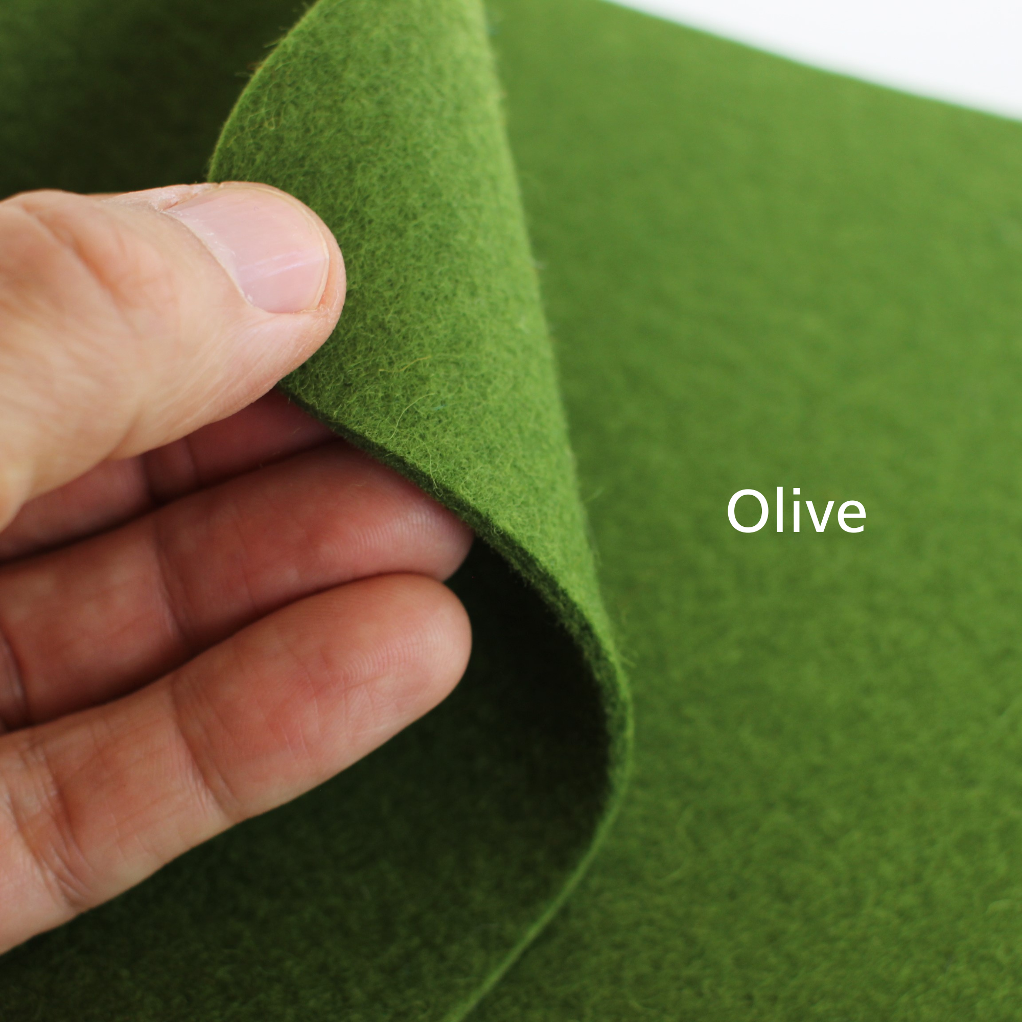 green felt desk mat