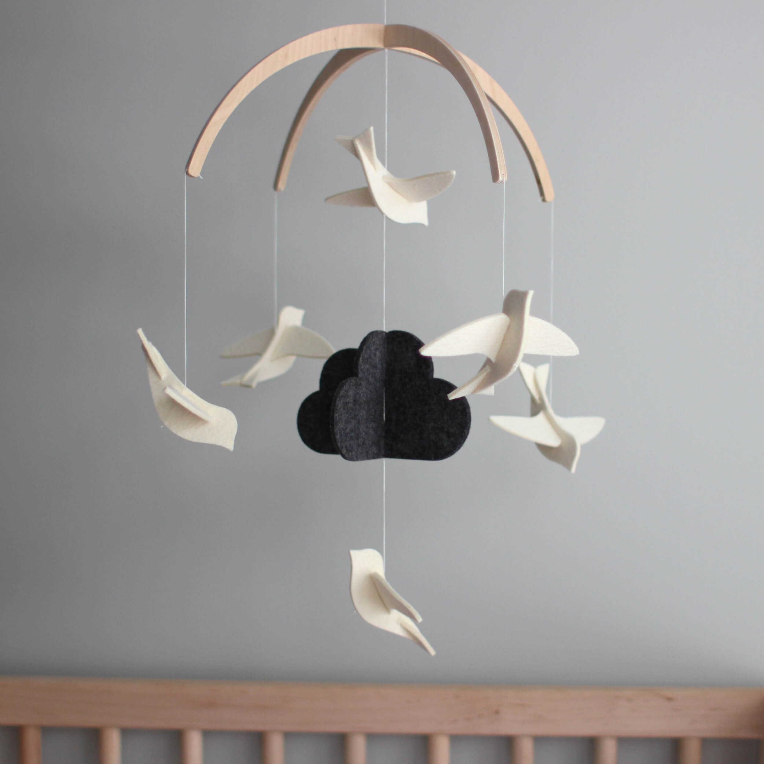 Black and white baby mobiles online