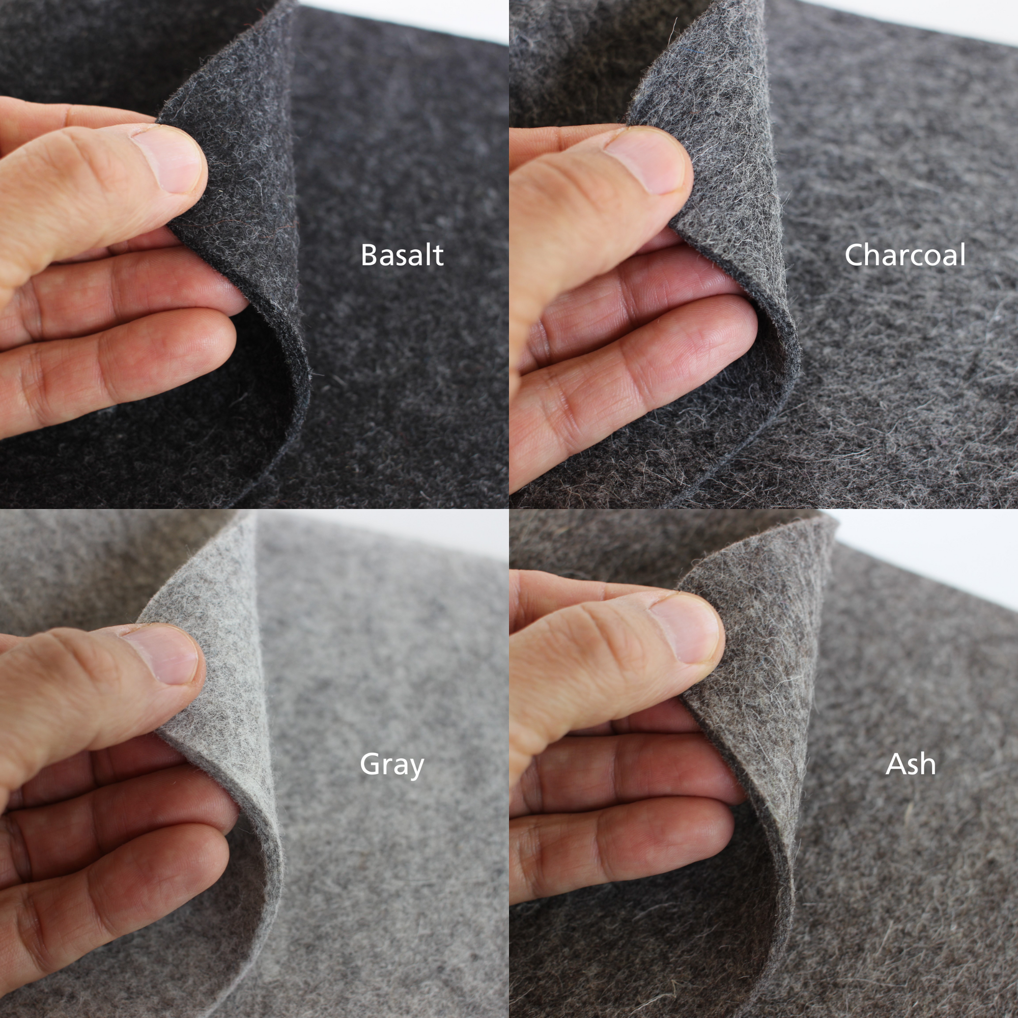 gray desk mat